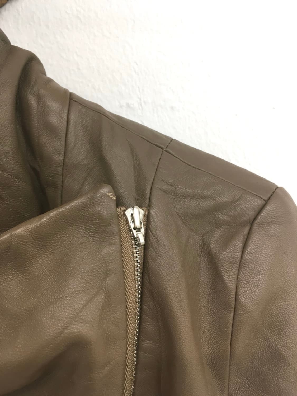 lambskin high-neck jacket 상품이미지5