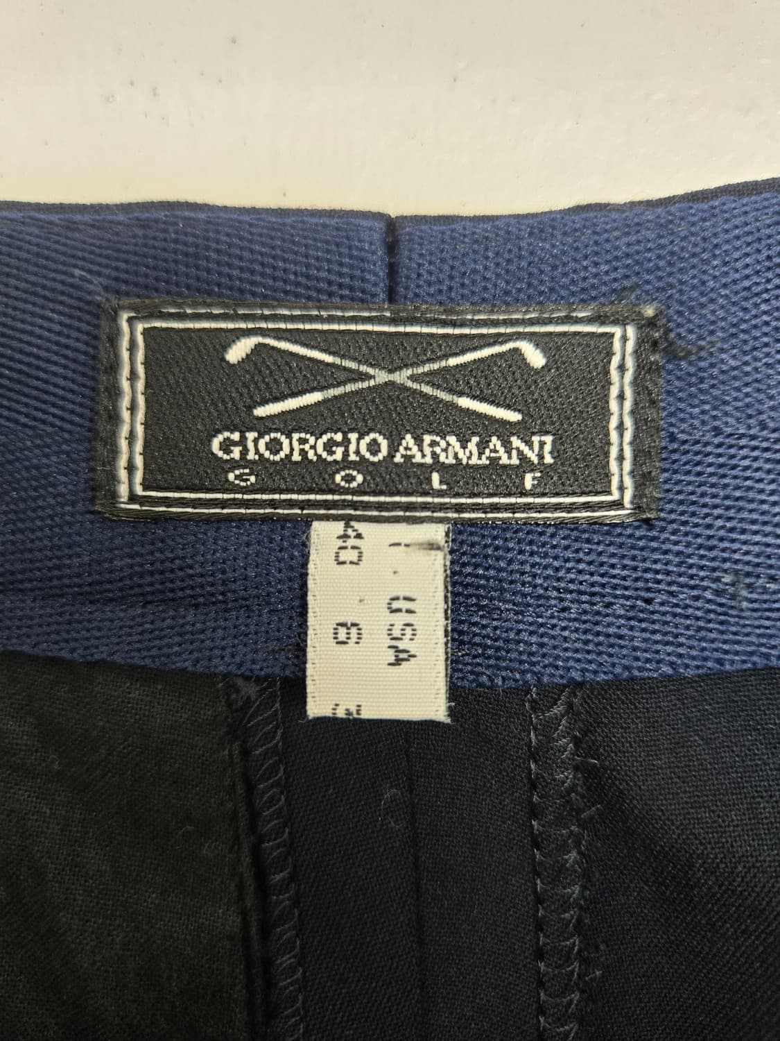 조르지오 아르마니 네이비 기본 여성 바지 슬랙스 상품이미지3