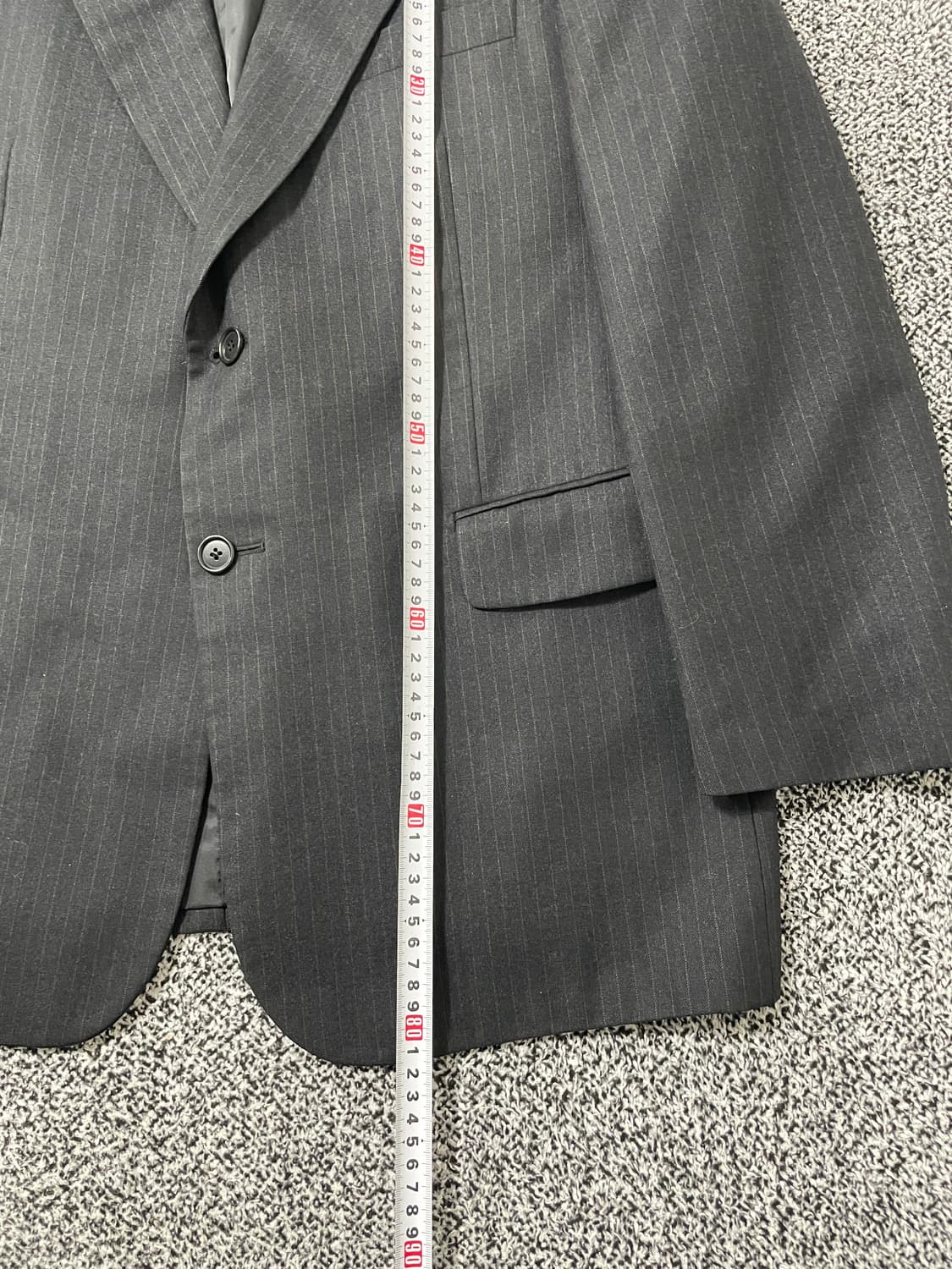 빈티지9. YSL 입생로랑 빈티지 스트라이프 정장 자켓 블레이저 상품이미지3