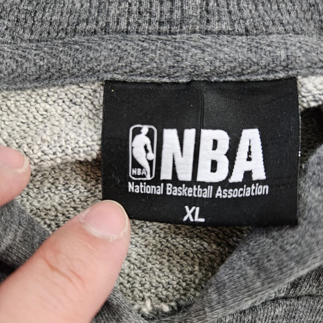 [XL] NBA 빅로고 프린팅 베이직 후드 티셔츠 0115YH1 상품이미지3