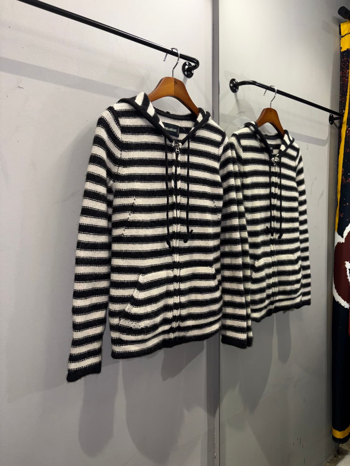 쟈딕앤볼테르 스컬 니트집업  상품이미지4