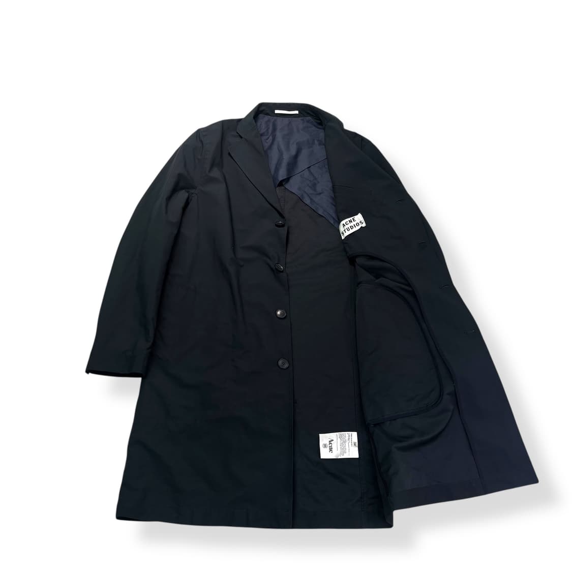 100 아크네스튜디오 코튼 싱글 코트  상품이미지1