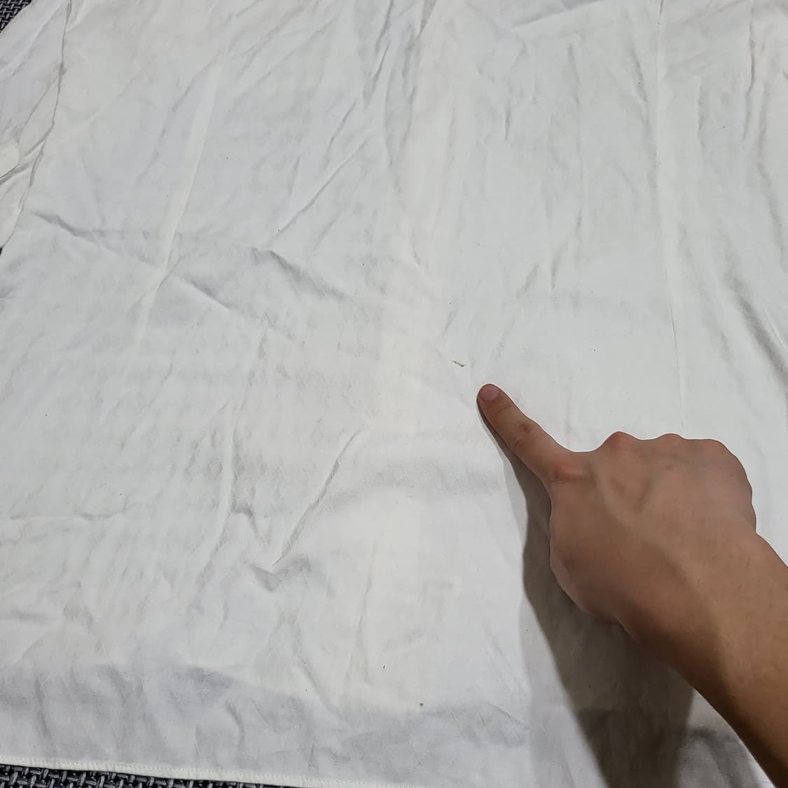 버버리 클래식 화이트 버튼다운 셔츠 (M) 상품이미지6
