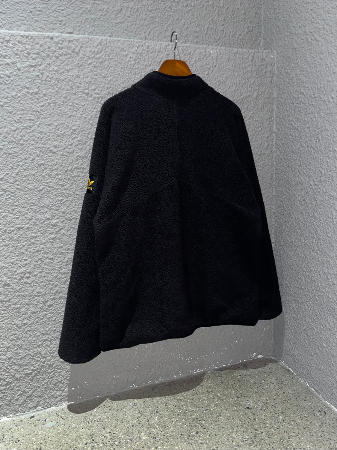 아디다스 삼선 배색 플리스 집업 상품이미지2