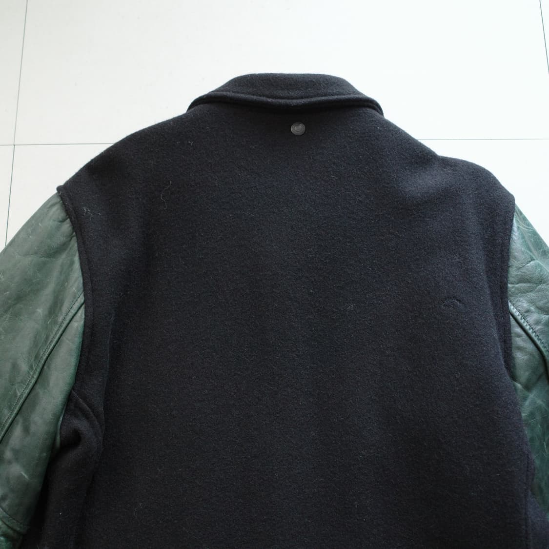 00s 쇼트 퍼펙토 울레더 바시티자켓 USA 상품이미지8