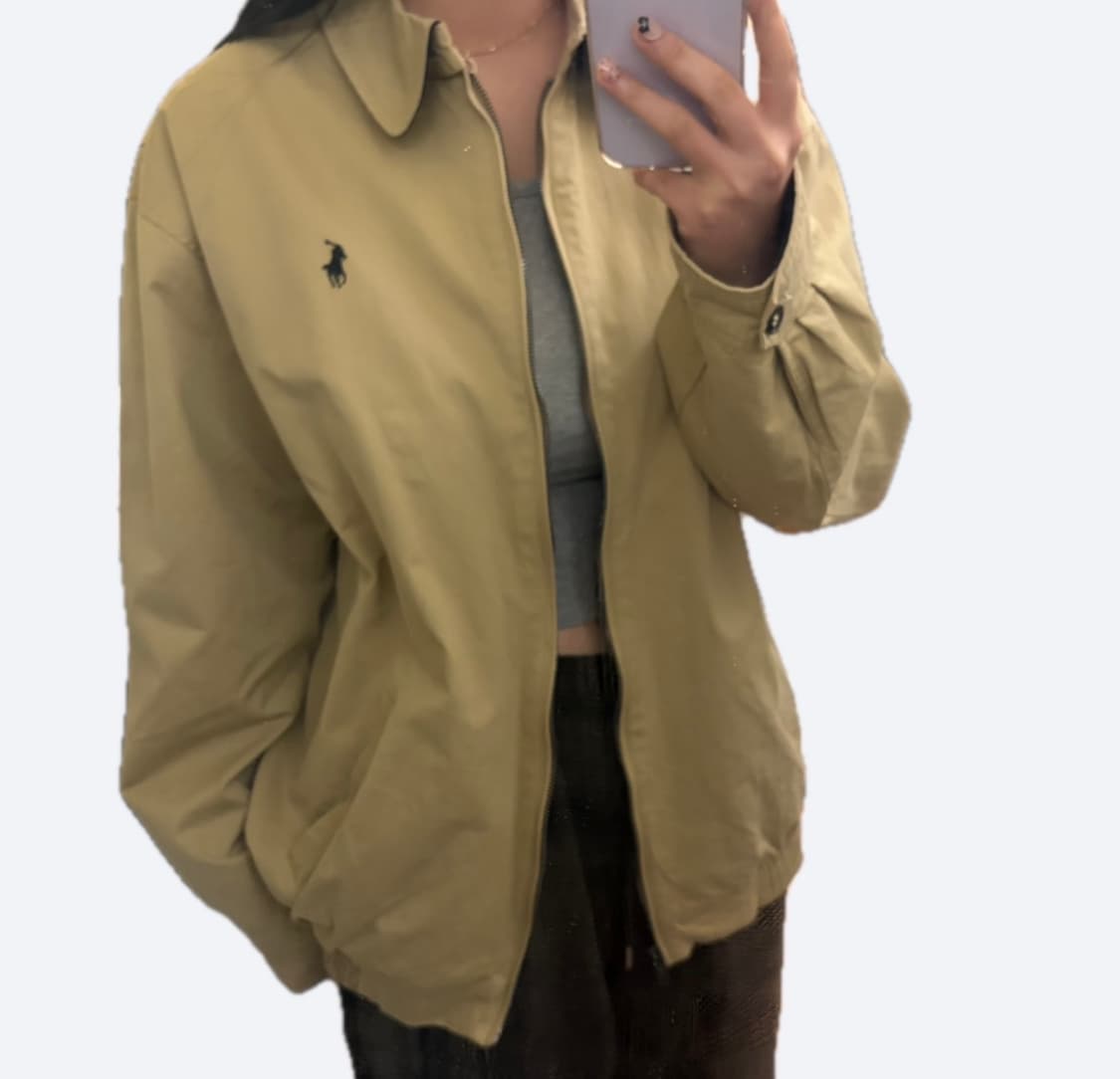 🤎폴로 랄프로렌 베이지 스윙탑 블루종 자켓🤎 상품이미지2