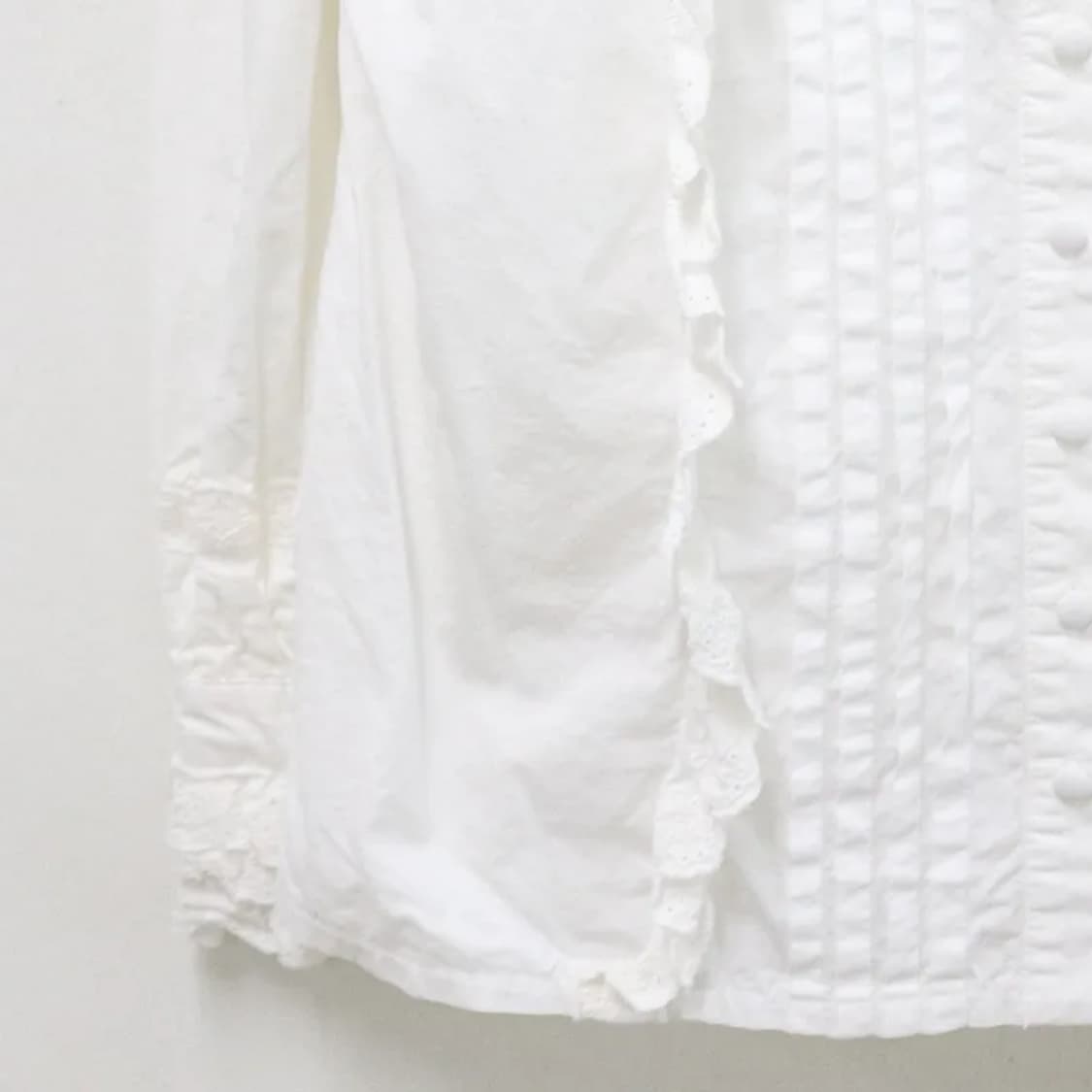 BIBIY 키즈 빈티지 프릴 블라우스 61081 상품이미지4