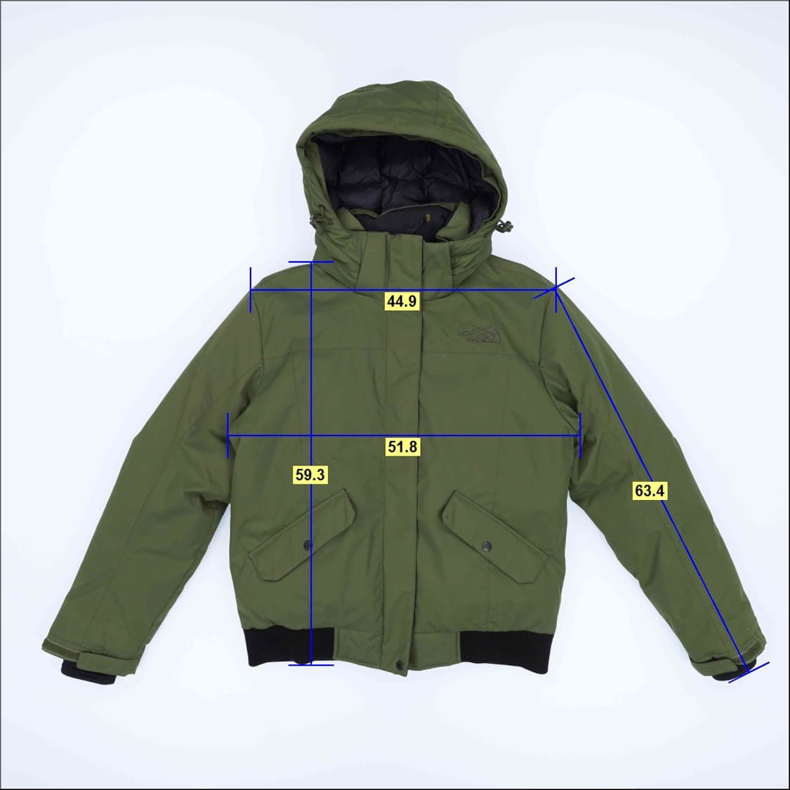 [95(L)] 노스페이스 맥머도 구스다운 패딩 1205HR1 상품이미지9