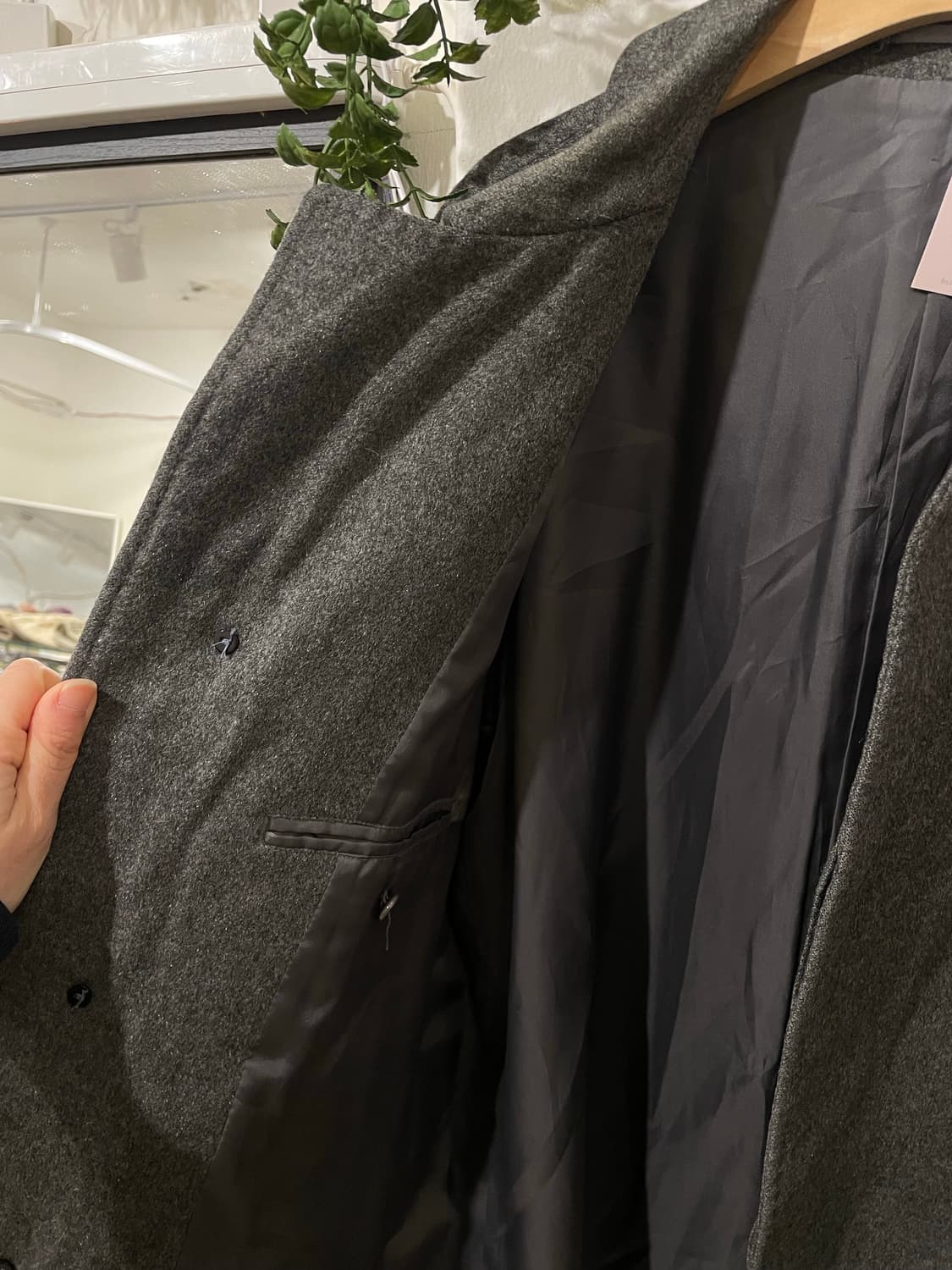 울&캐시미어 포멀 코트 상품이미지9