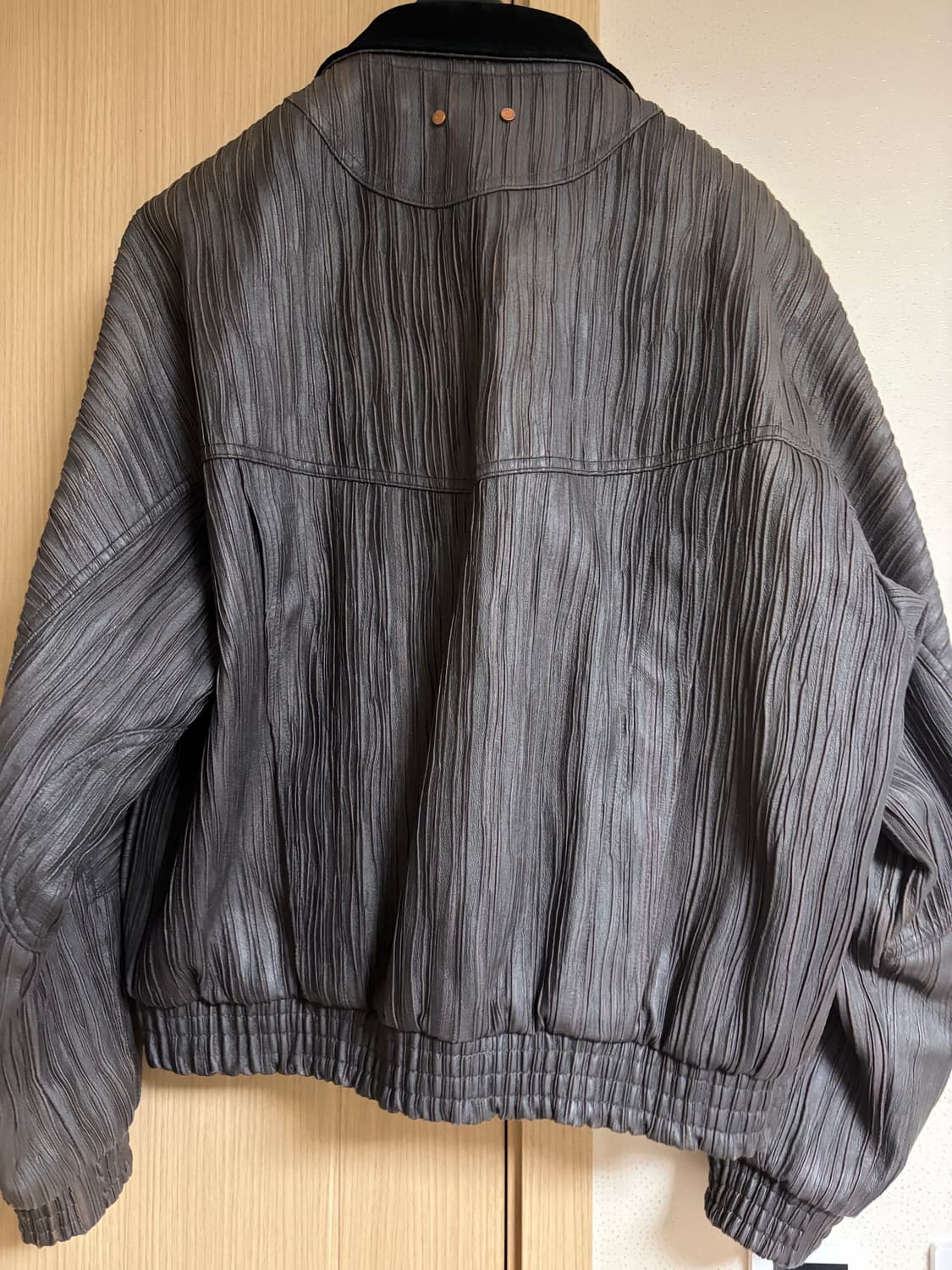 앤더슨벨 오르테가 봄버 재킷 awa386m(CHARCOAL) L 100 상품이미지8