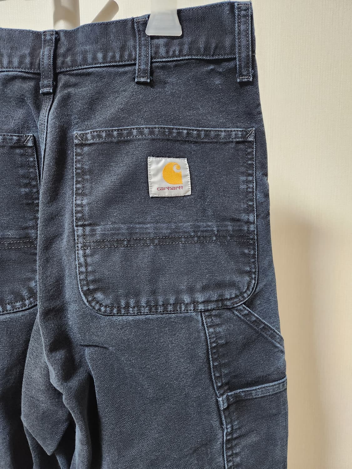 칼하트 카펜터 블랙 카펜터 팬츠 싱글니 30x32 상품이미지1