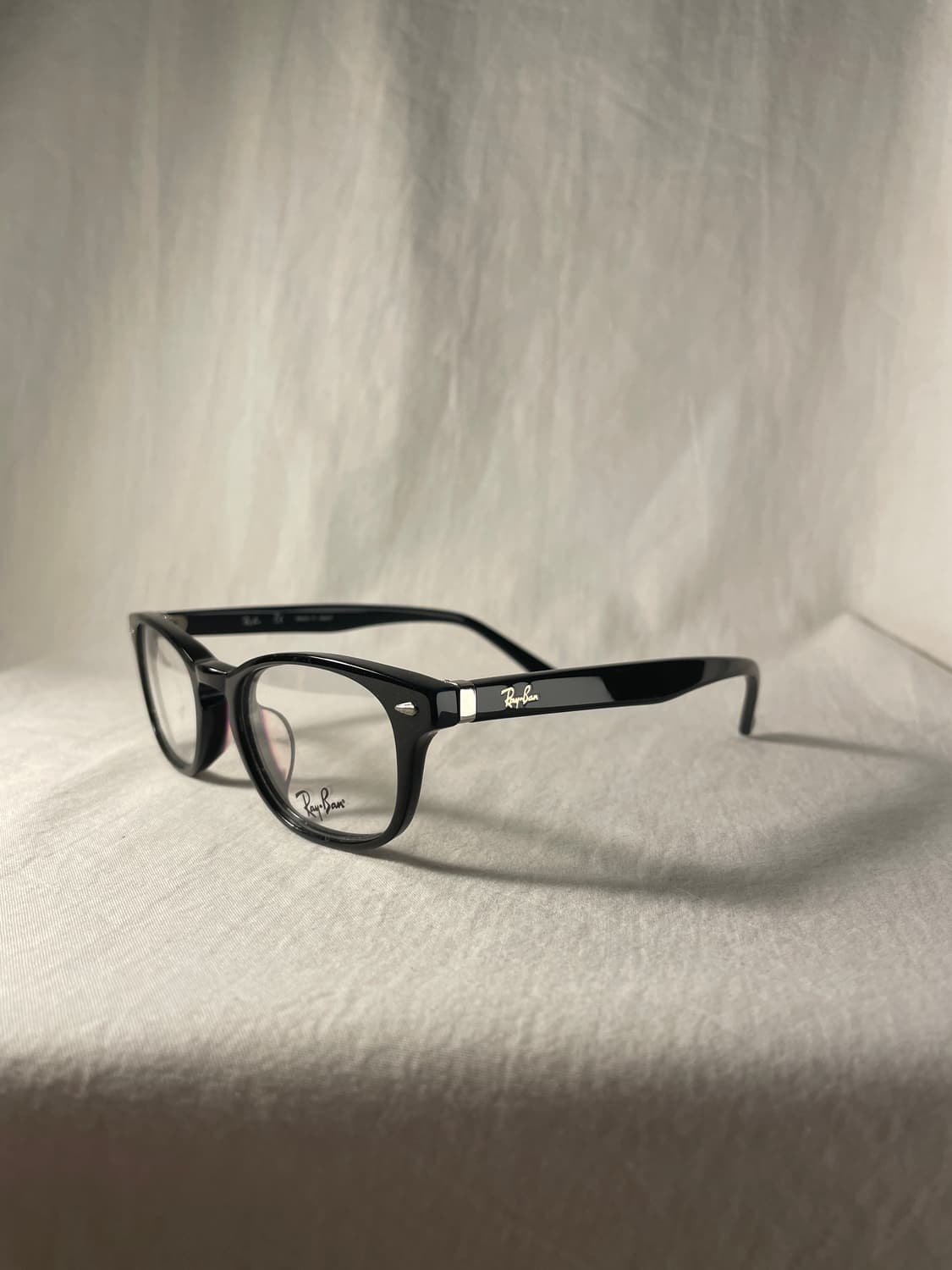Rayban 레이벤 블랙스퀘어라운드 아세테이트 일본생산  상품이미지2