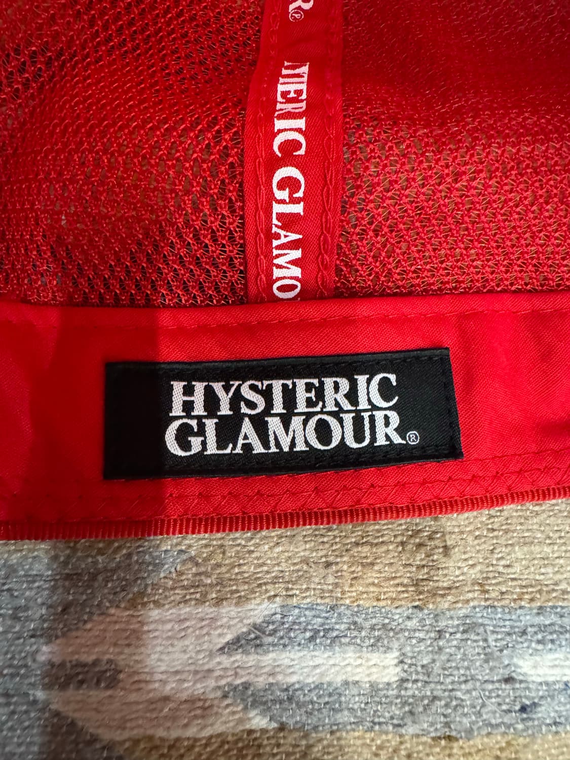 [OS] 히스테릭글래머 트러커캡 레드 상품이미지7