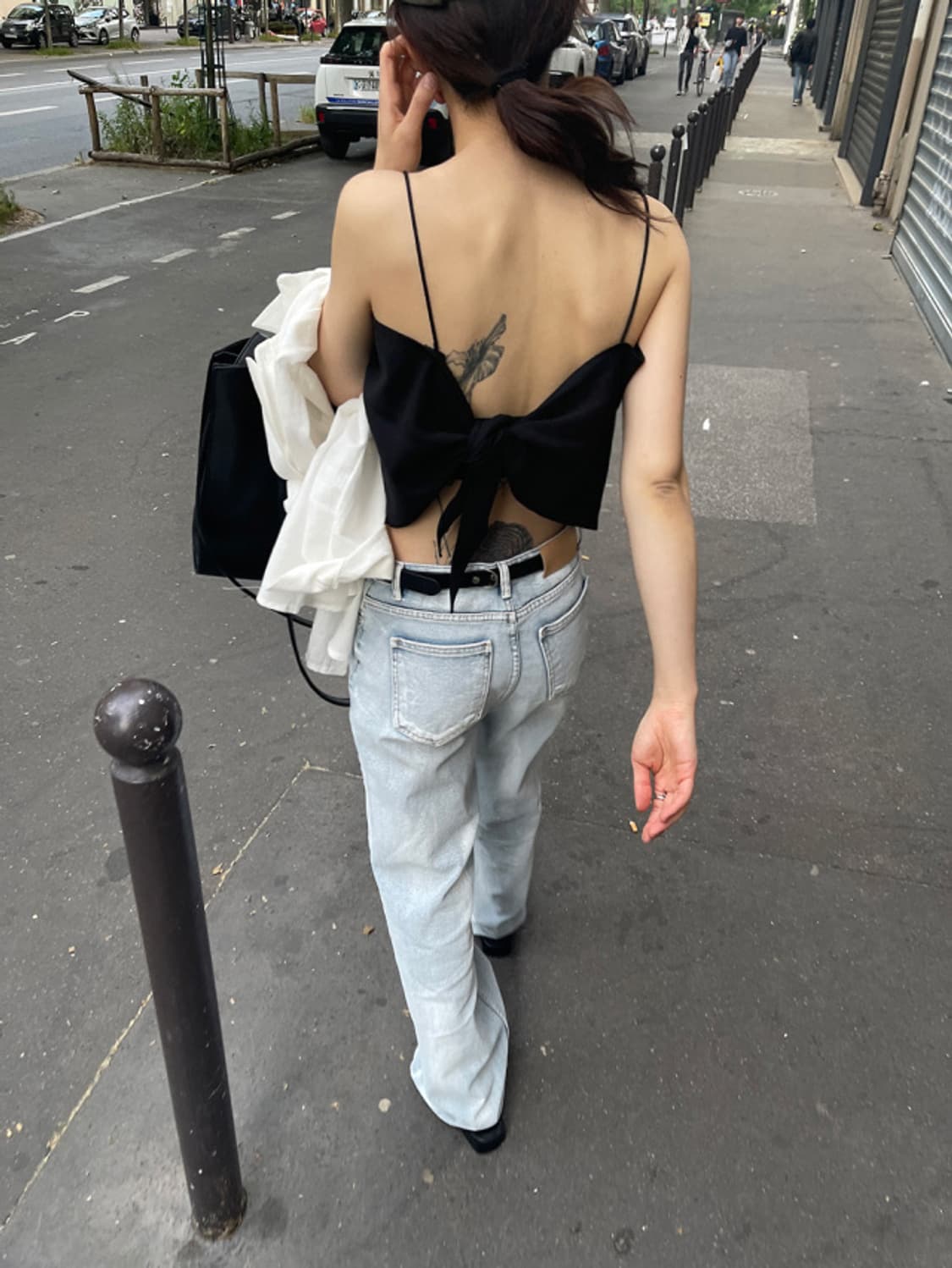 더베를린 유니크 빈티지 워싱 데님 팬츠 오픈와이와이 상품이미지2