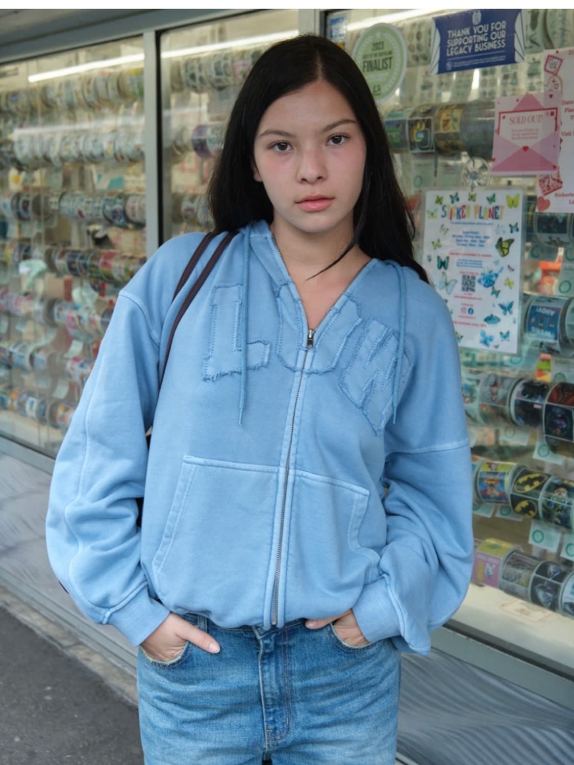 (택O,새제품) 로우클래식 후드집업 워시드 집업 후디 상품이미지2