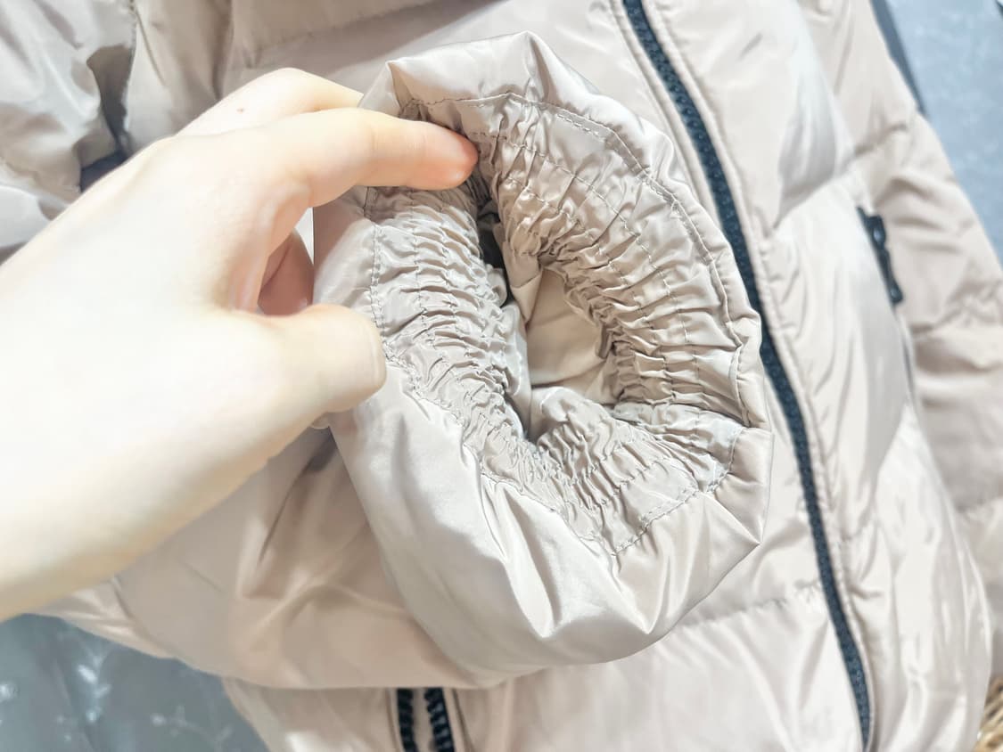 ((조건부덤)) 러블리한 오리털패딩 m사이즈/프릴장식/상태최상 상품이미지8