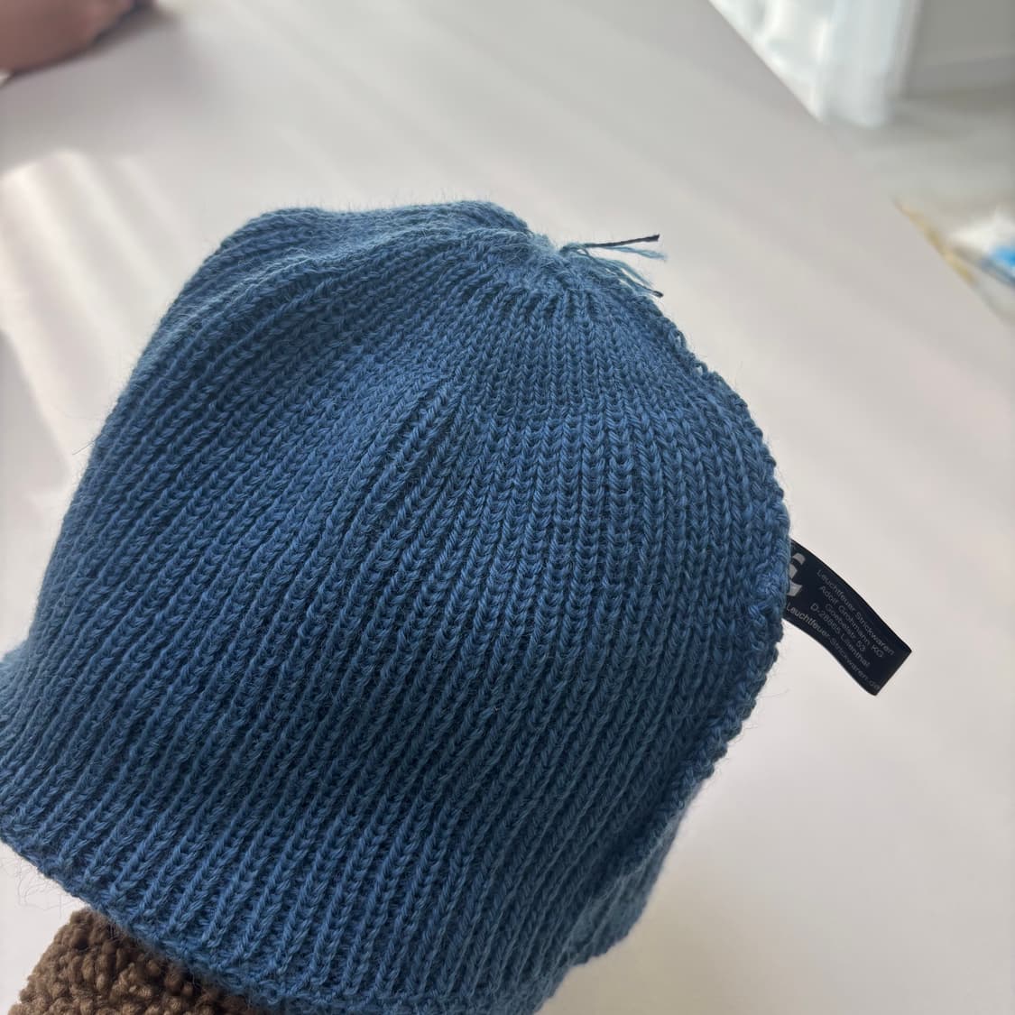 로이흐트포이어 슈트릭바렌 블루 워치캡 상품이미지3