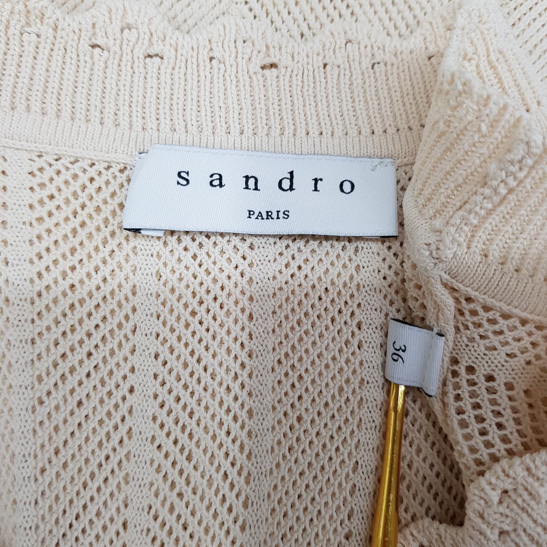 산드로 니트 롱 원피스 36사이즈 상품이미지5