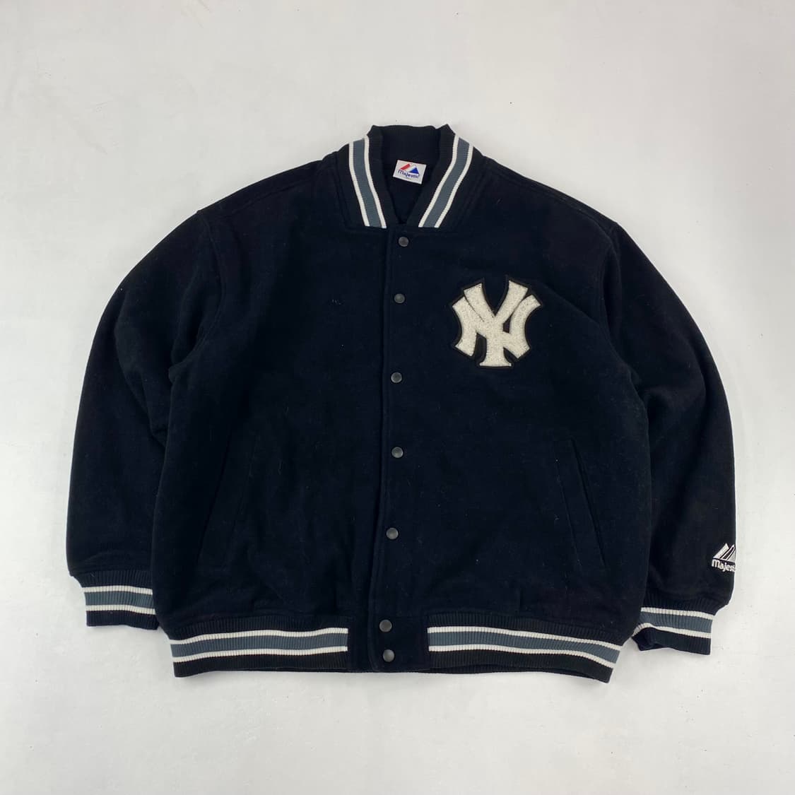 마제스틱 MLB 뉴욕 양키스 모직 바시티 점퍼 (108) 상품이미지1