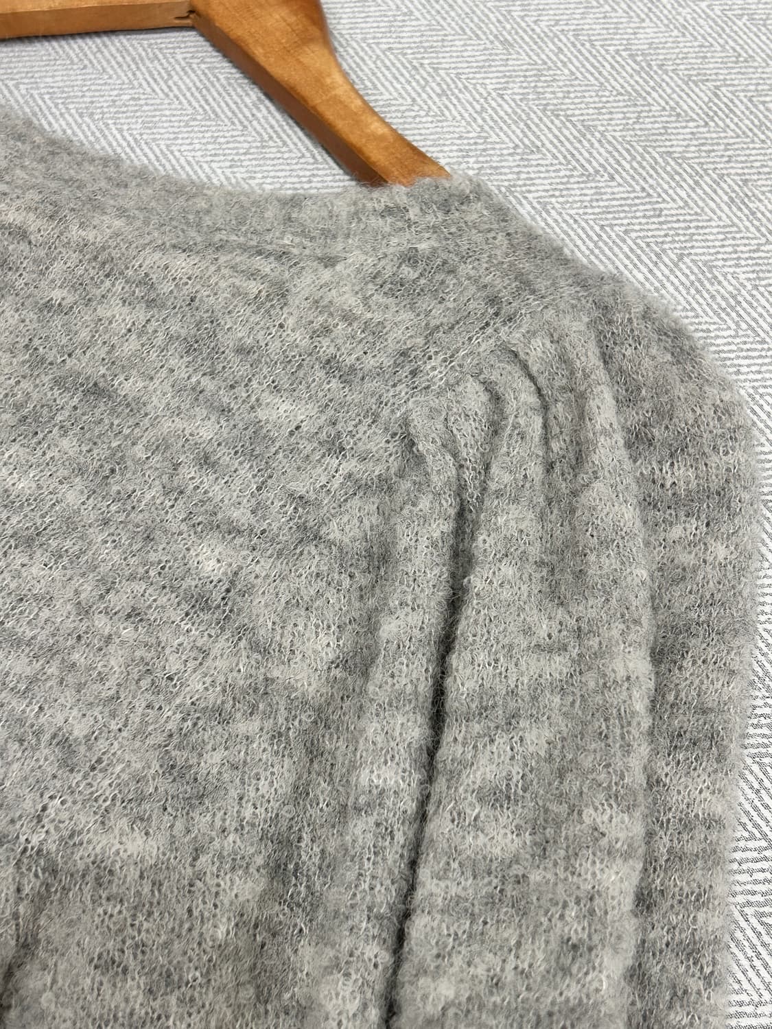 레이첼코미 알파카 퍼프 소매 니트 M 상품이미지5