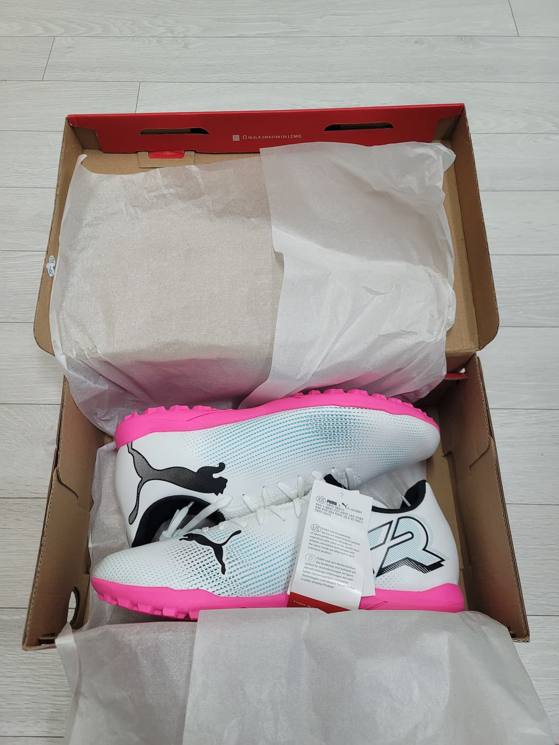 (285)푸마 풋살화 퓨처 7 플레이 TT[대전 직거래도 가능] 상품이미지3