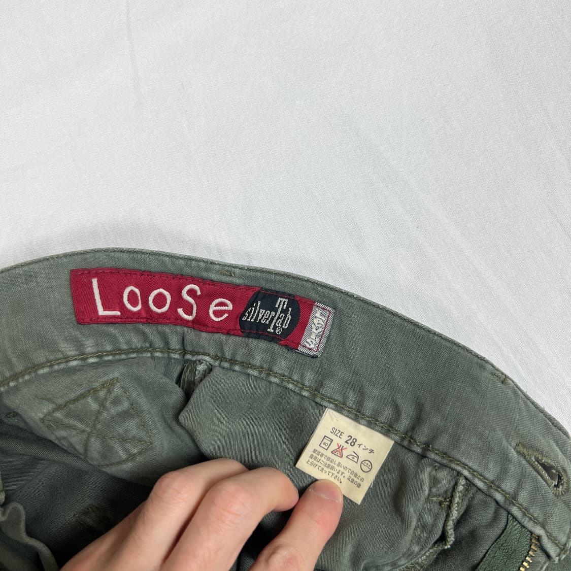 90‘s 리바이스 실버탭 levis 루즈핏 신치백 팬츠바지 상품이미지10