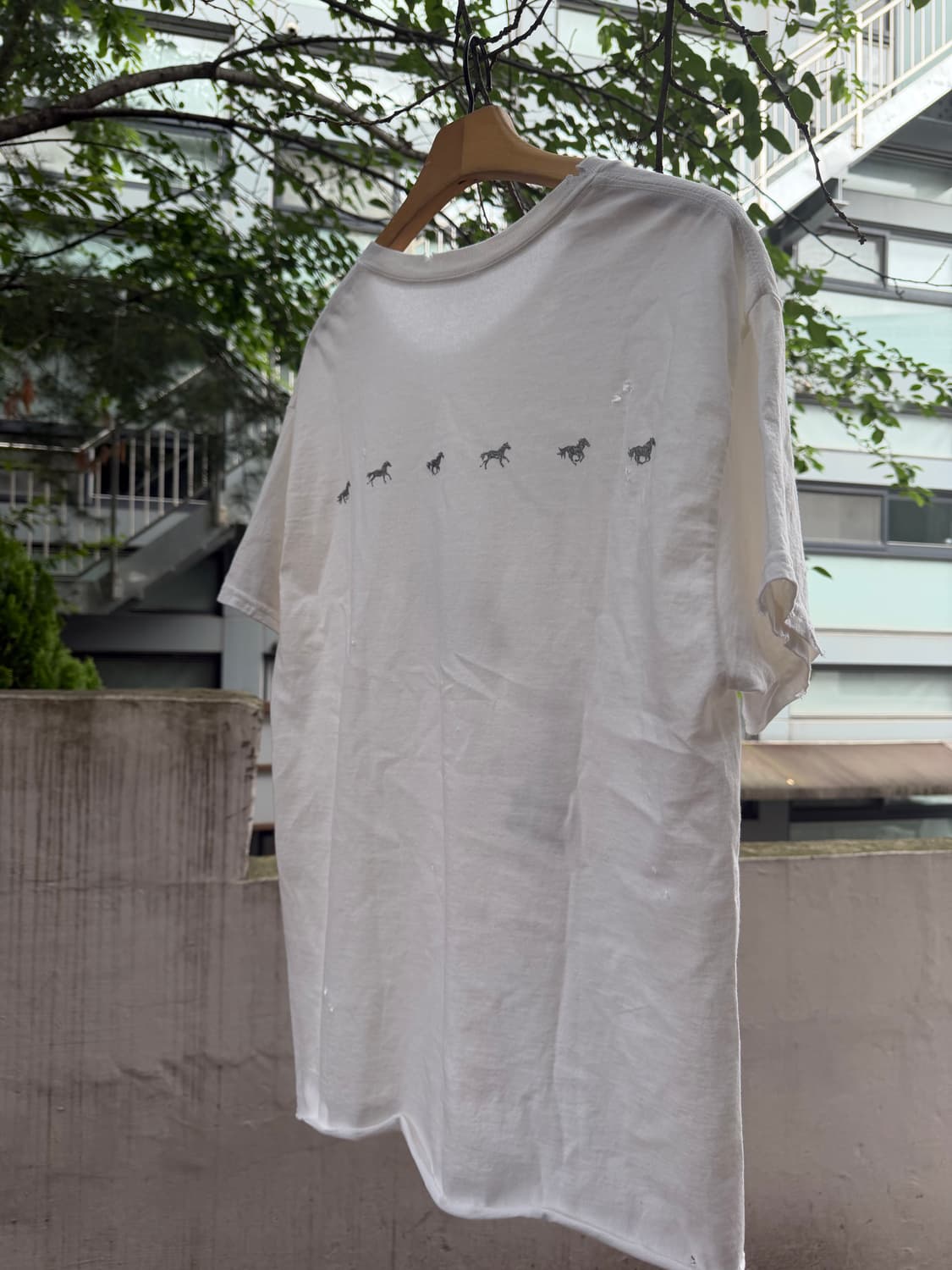 “Wake up” Worn-out Halfsleeve Tee 상품이미지5