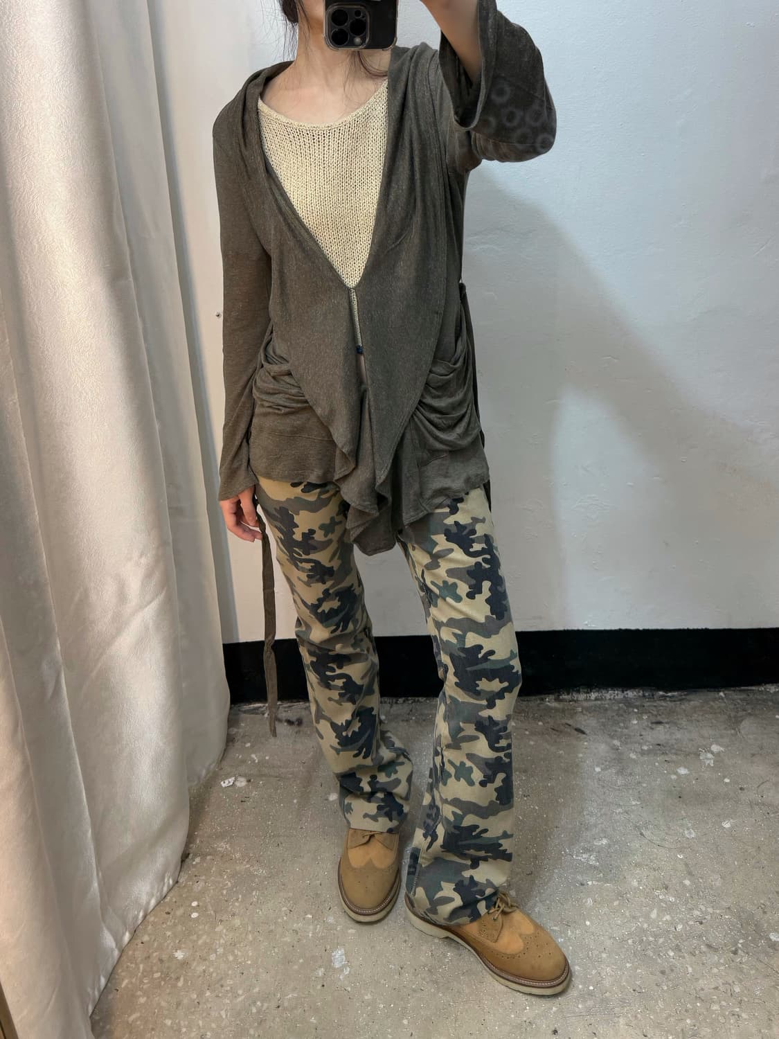 카모 큐빅 팬츠 B164 상품이미지6