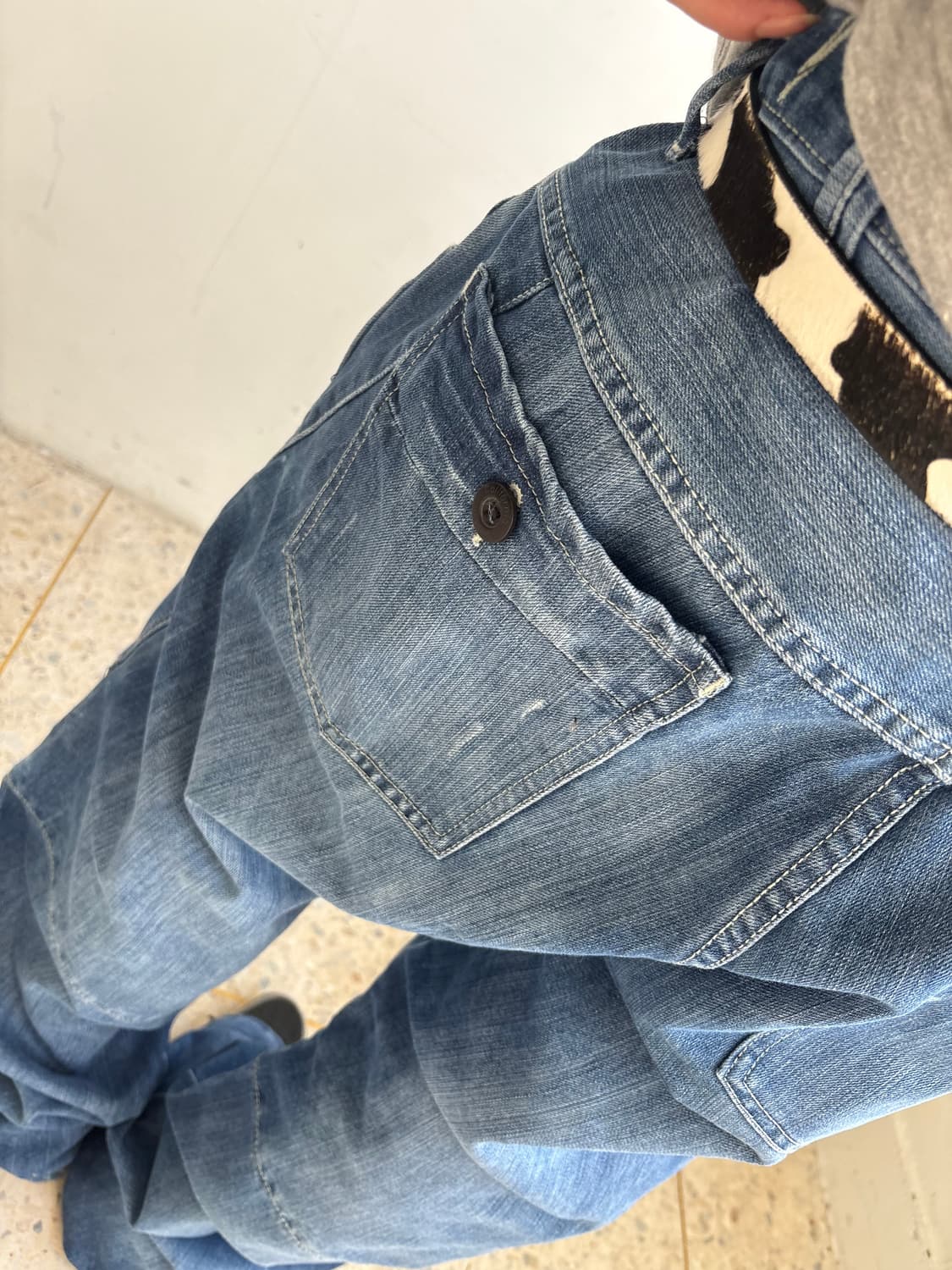 90s’빈티지 자수 힙합팬츠 상품이미지4