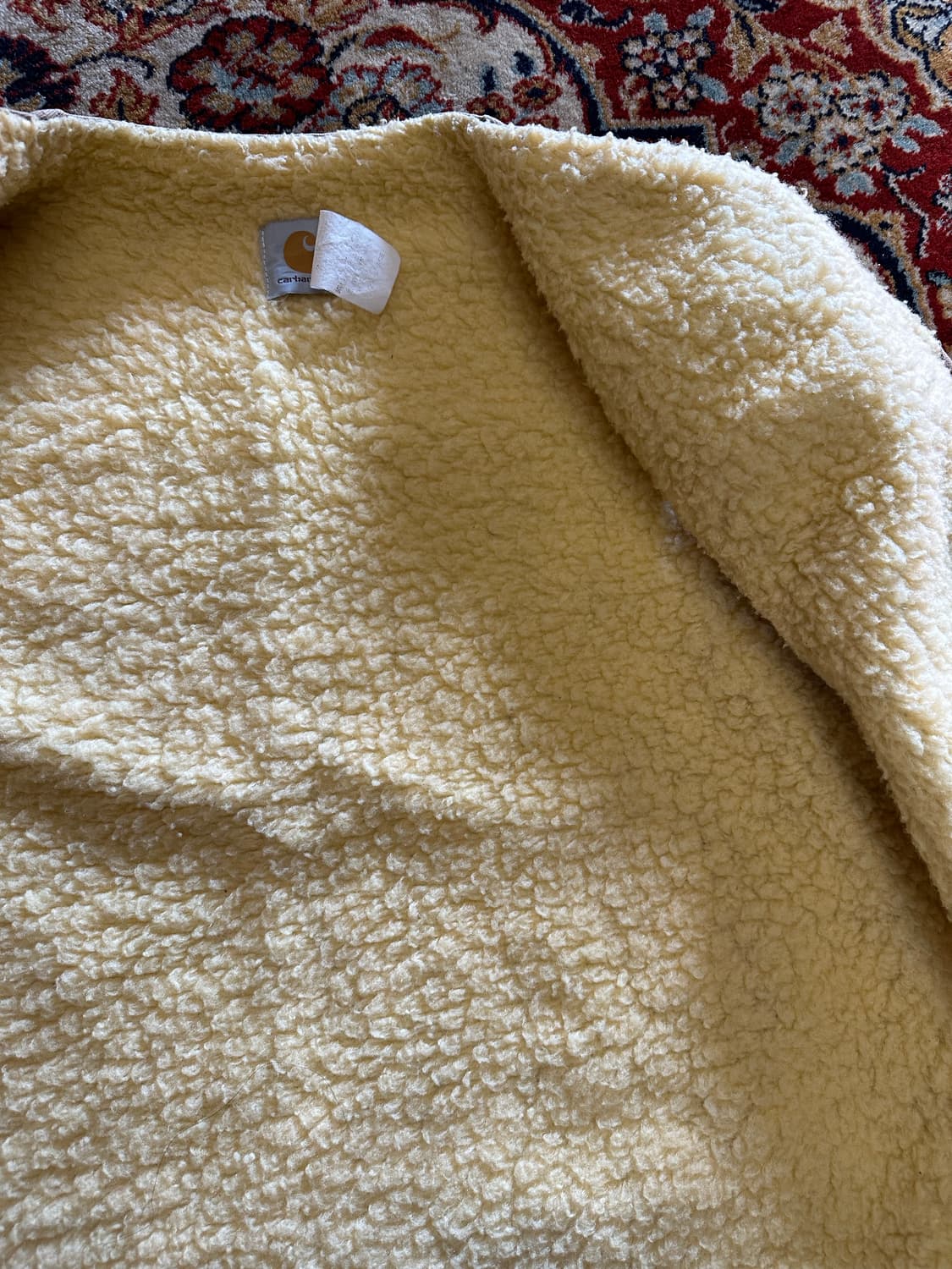 [90s/USA] 칼하트 쉐르파 덕베스트 - XXL 상품이미지10