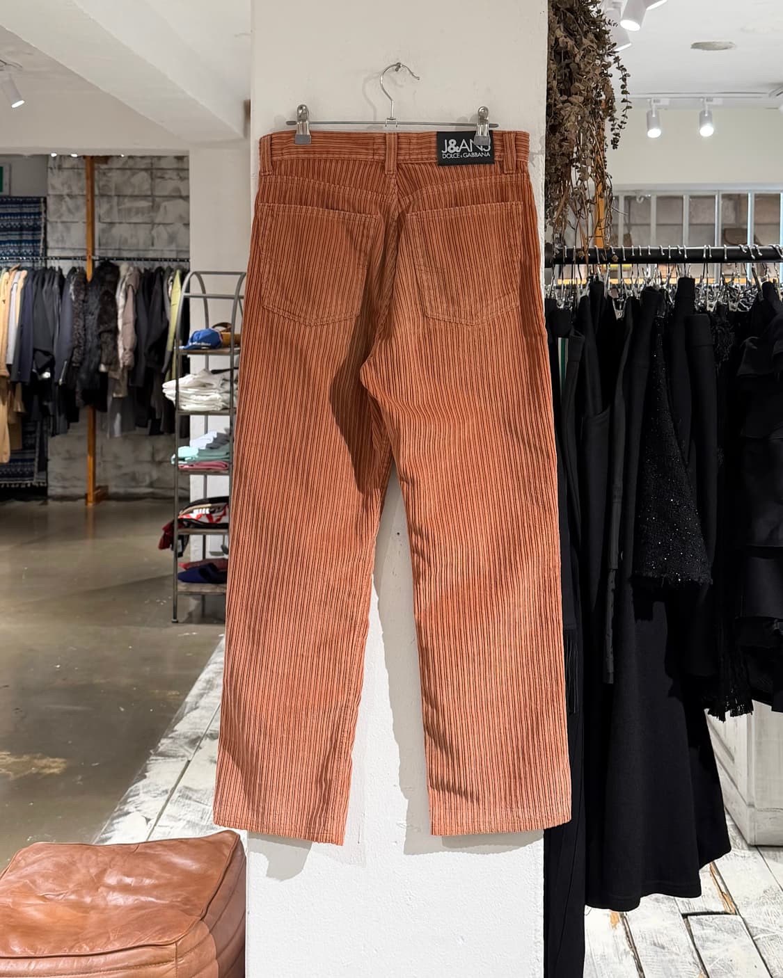돌체앤가바나 진스 코랄 코듀로이 와이드 팬츠 상품이미지4