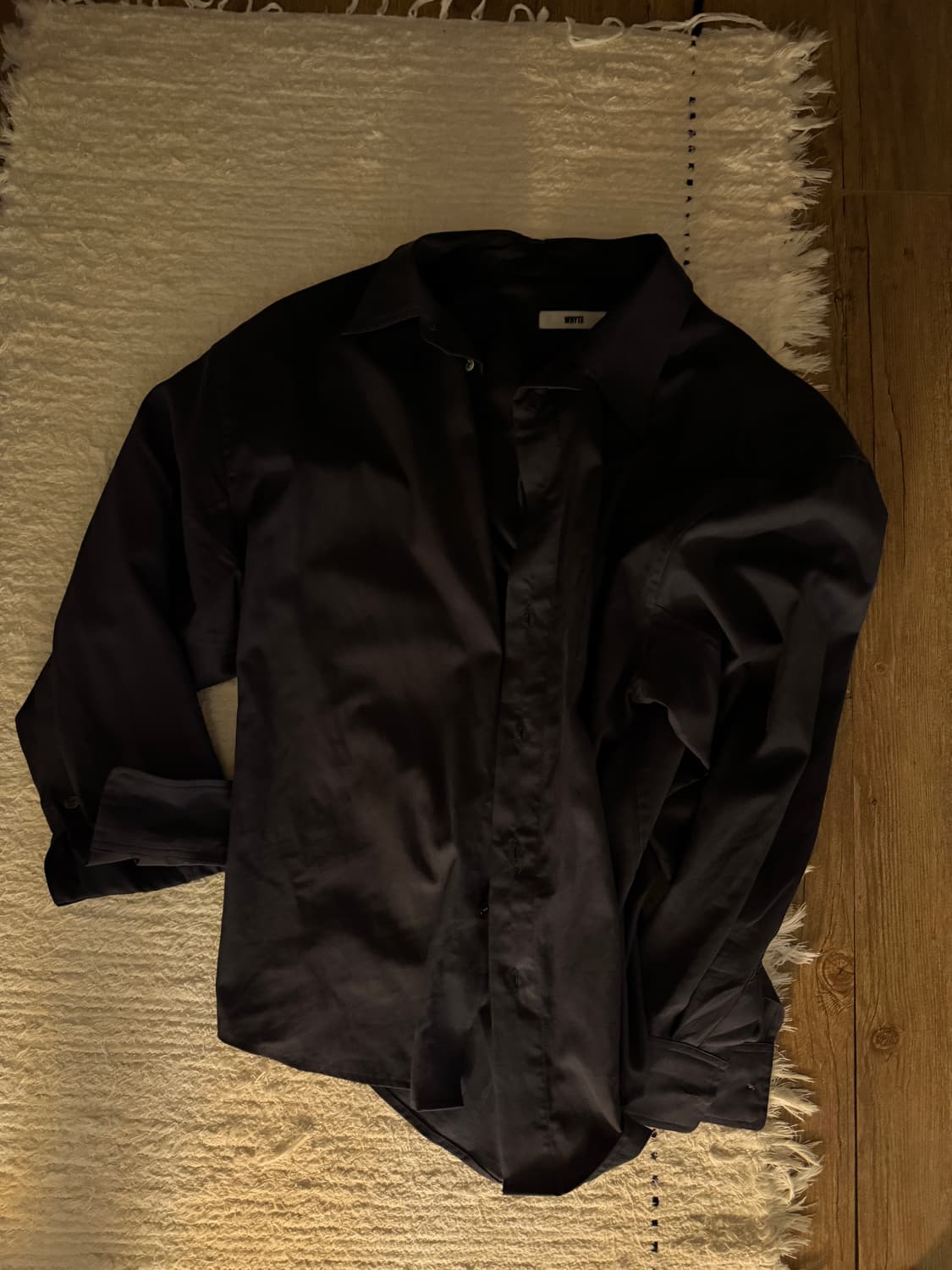 Whyte found shirts 블루L 상품이미지1