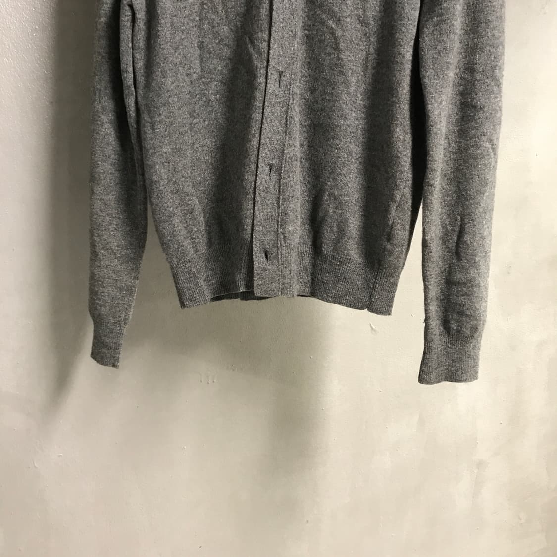 꼼데가르송 가디건 그레이 M 상품이미지3