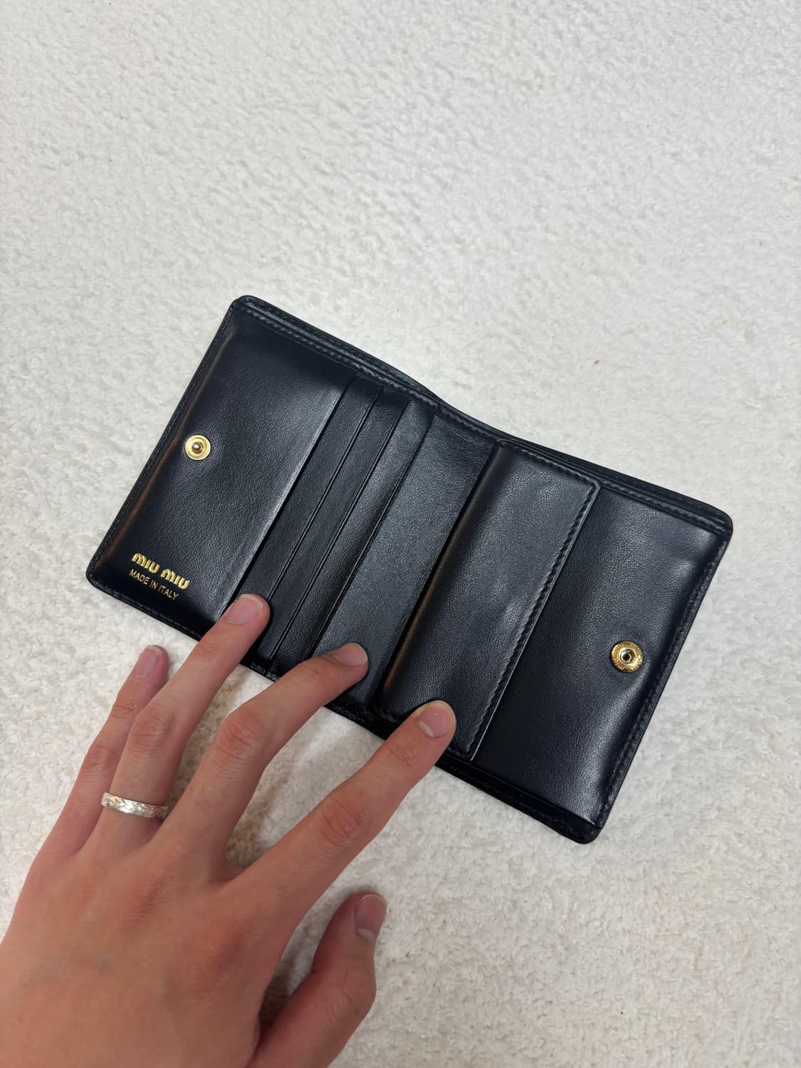 미우미우 마드라스 반지갑 (풀구성) 상품이미지5