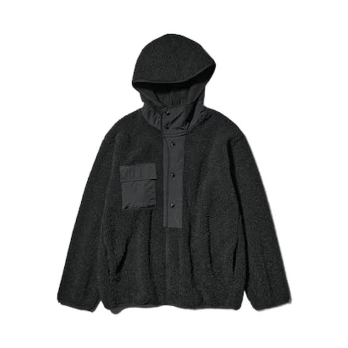 (새상품)(XL)GU x 엔지니어드가먼츠 보아 플리스 파카 자켓 블랙 상품이미지2