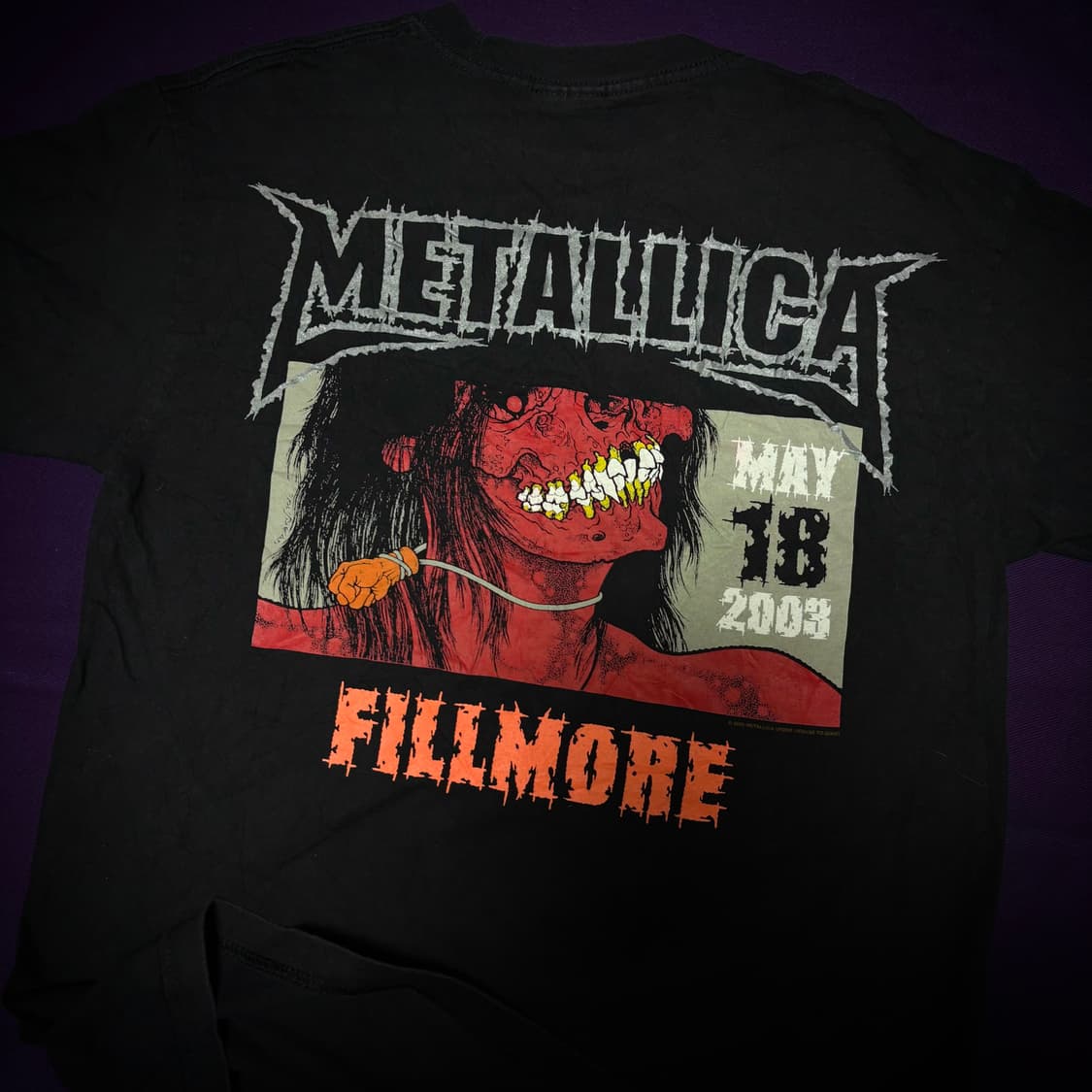 00s Metallica “St. Anger” Fillmore Tee 상품이미지5