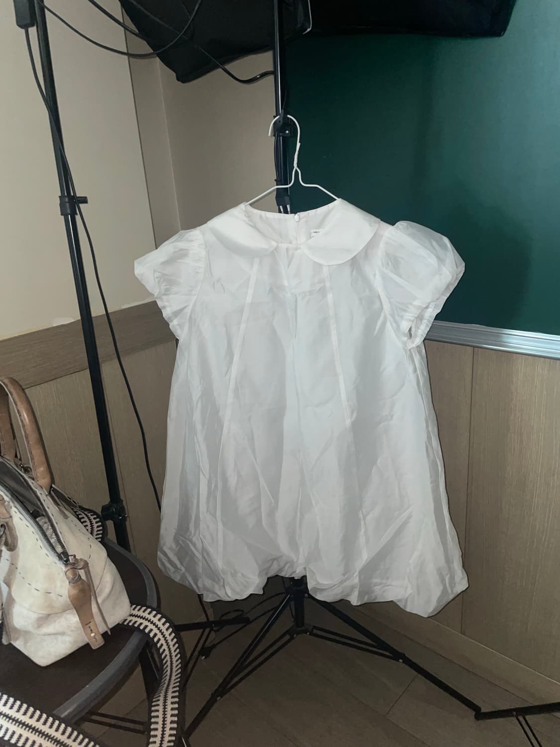 벌룬 반팔 베이비돌 원피스 상품이미지1