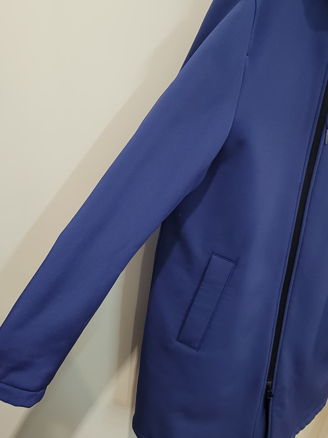 아르마니 익스체인지 블루 후드 집업 코트 남성용 100사이즈 상품이미지5