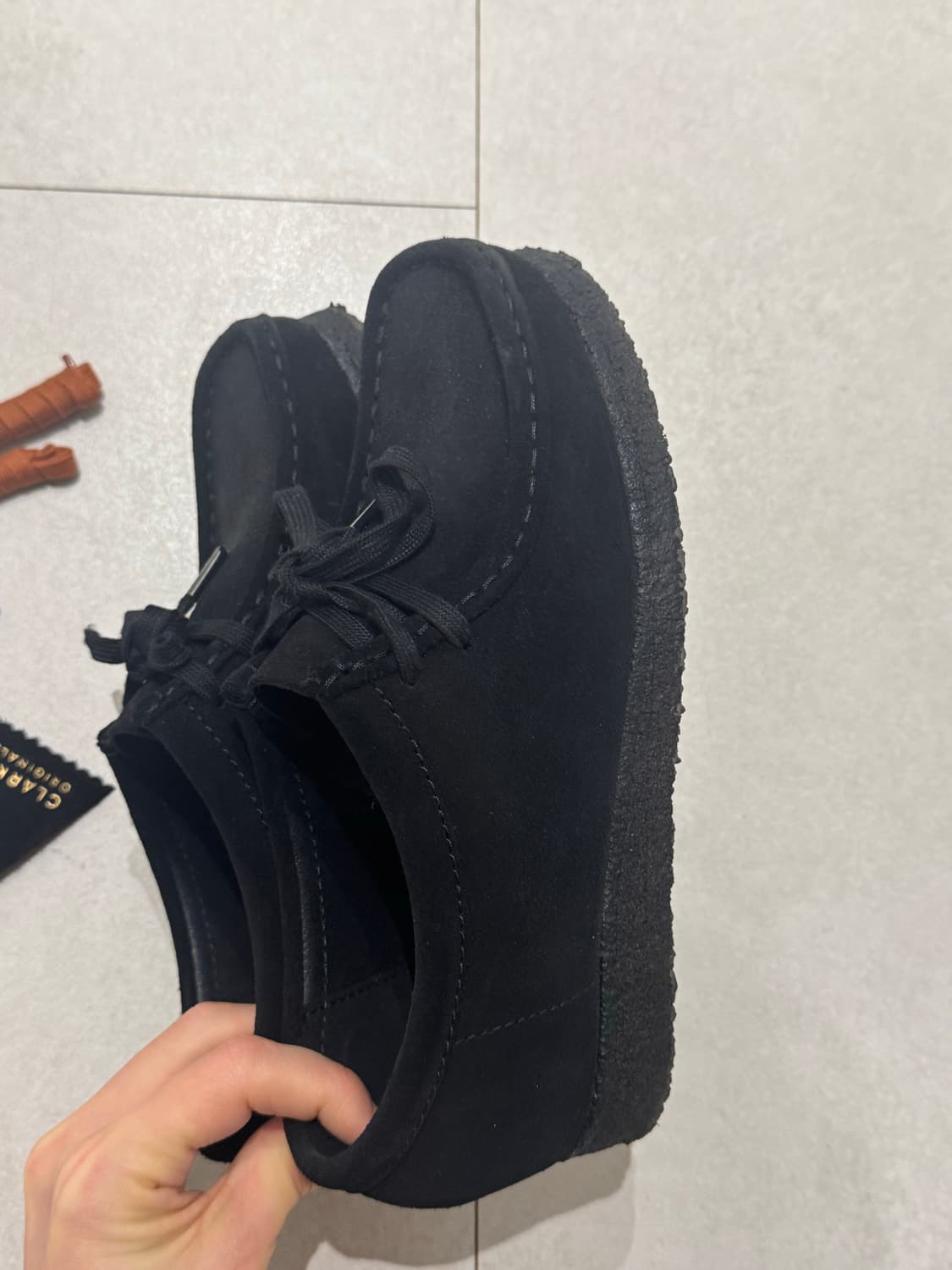 1회 착용) 클락스 왈라비 240 (W) 여성 상품이미지3