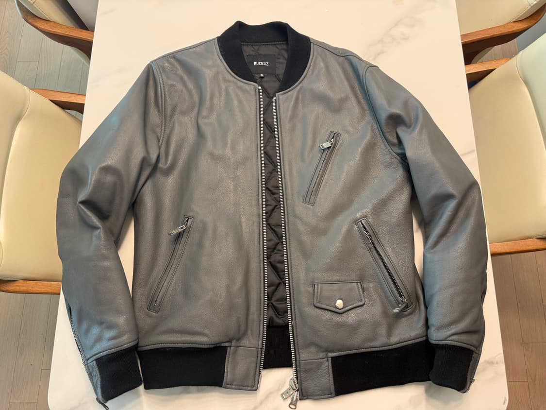 RUCKUZ 천연소가죽 자켓 XL(100-105) 정품 상품이미지1