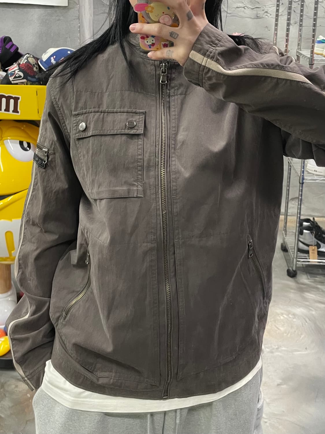 쉐비뇽 포켈 바이커 자켓 상품이미지10