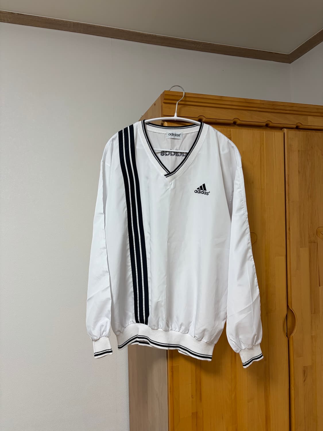 (대대장)아디다스 90s 올드스쿨 바람막이 웜업 상품이미지1