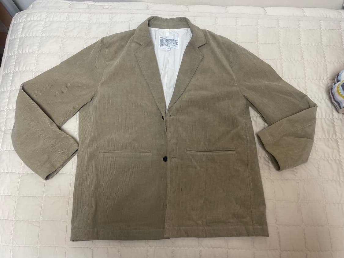 (텍만 땐 새상품) 유니폼브릿지 코듀로이 블레이저 판매 상품이미지5