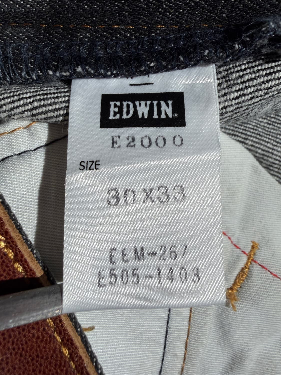 Edwin E-Function (30, Made In Japan) 상품이미지8