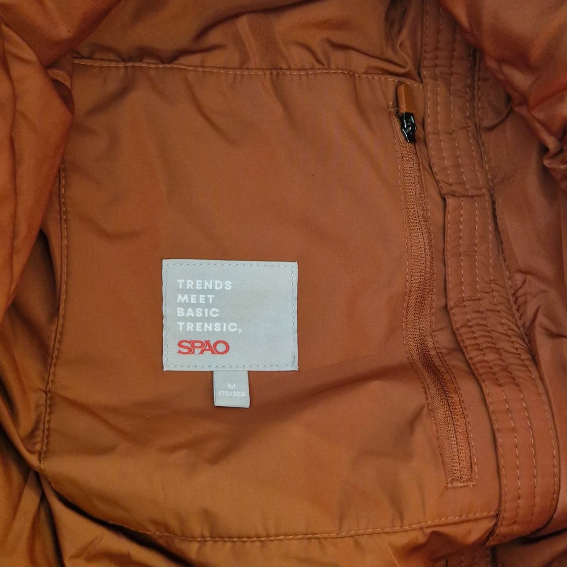 스파오 패딩 M~L 상품이미지4