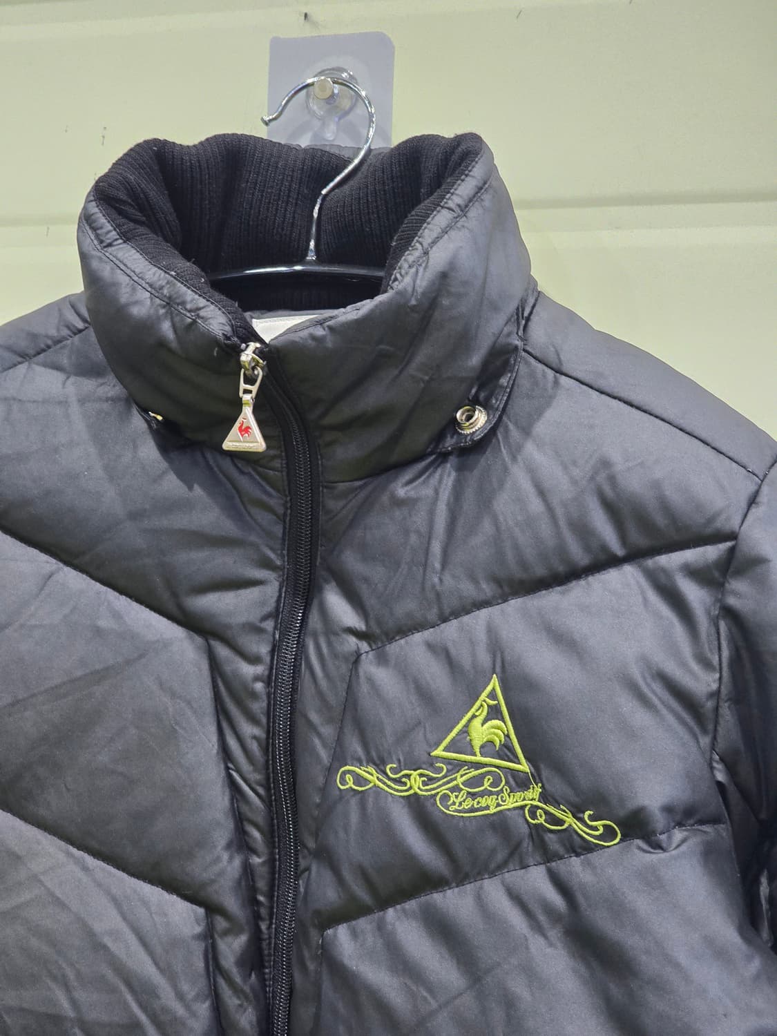 Y2K 르꼬끄 스포르티브 여성 패딩 점퍼 90(M) 상품이미지2