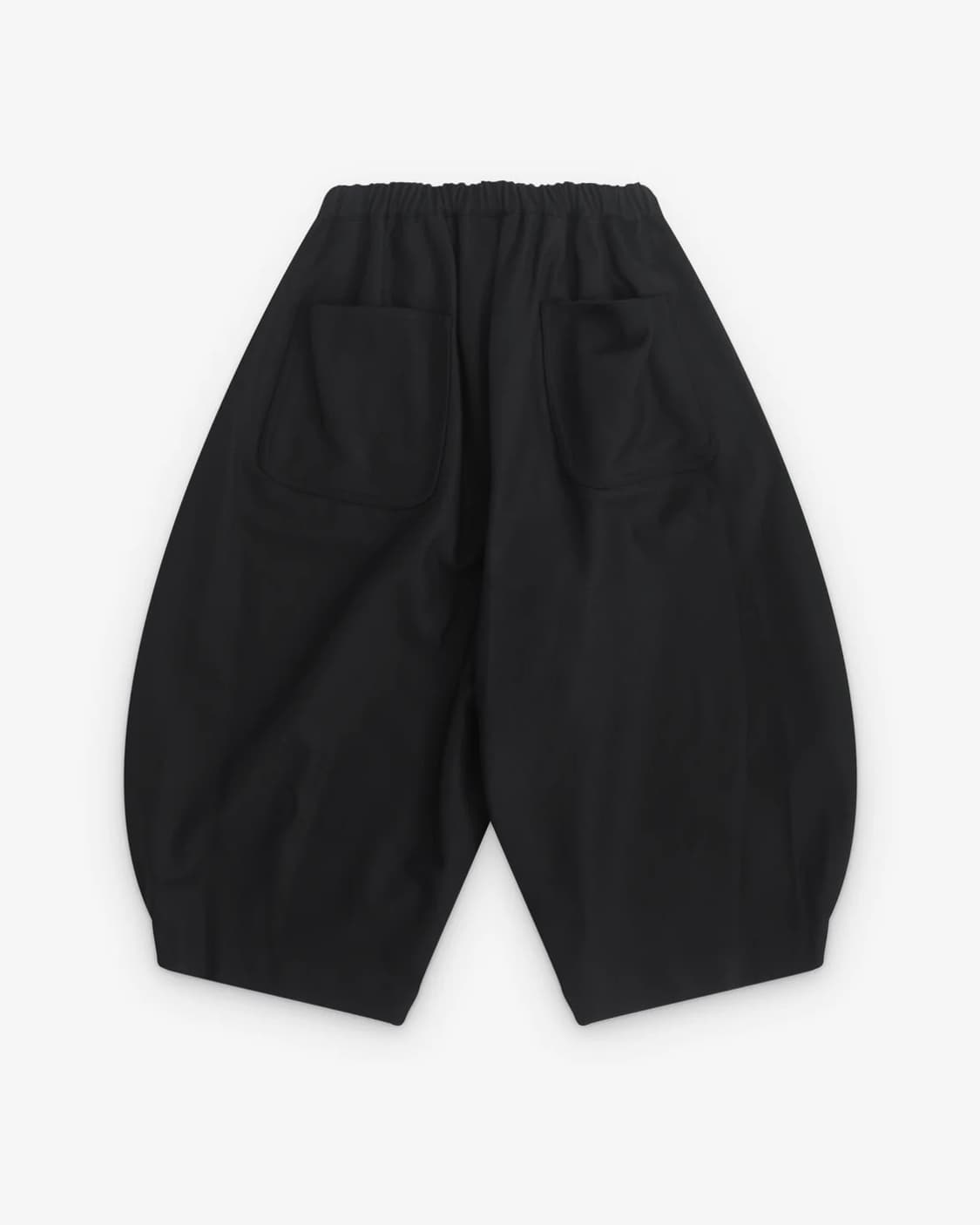 꼼데가르송 블랙 와이드 트라우저 상품이미지2