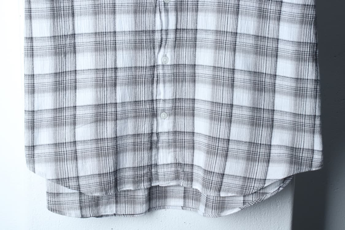 (XL-2XL) 에잇세컨즈 반팔 카라 티셔츠 셔츠 남방 체크-H32748 상품이미지4