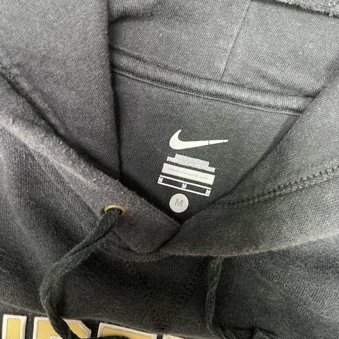 Nike 00‘s black Vanderbilt hoody 상품이미지6