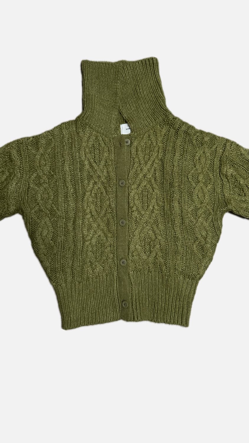 몽돌 니트 (올리브) 상품이미지1